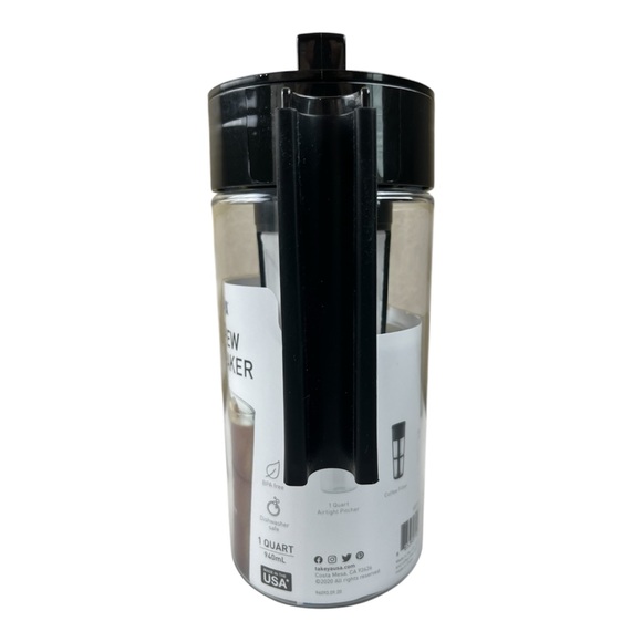 TAKEYA 1-Quart Cold Brew Coffee Maker All-In-One - Picture 2 of 13